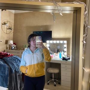 retro windbreaker zumiez